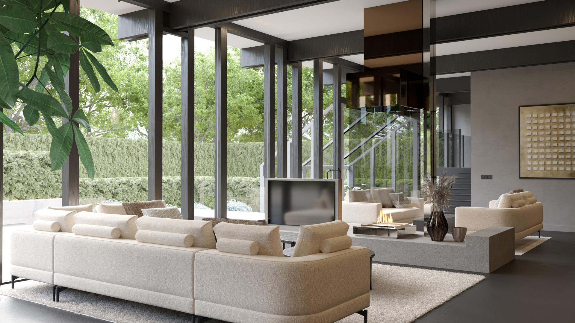 Keramische Vloer 120X120 Bungalow Renovatie Groningen