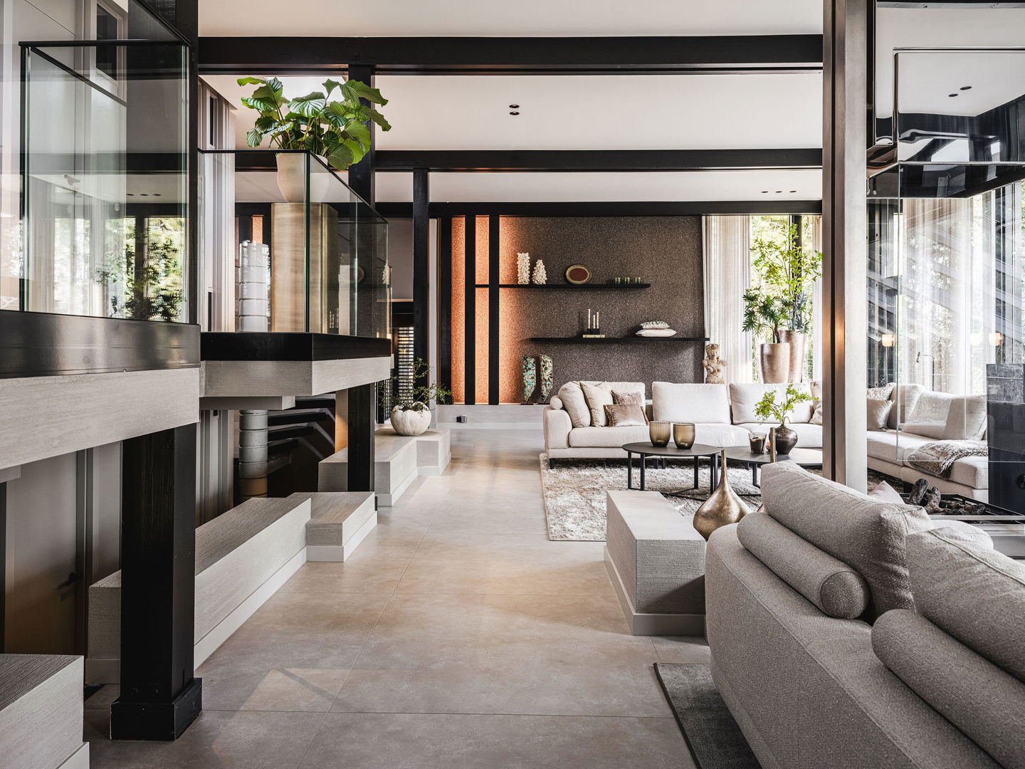 Interieur Groningen Split Level Bungalow