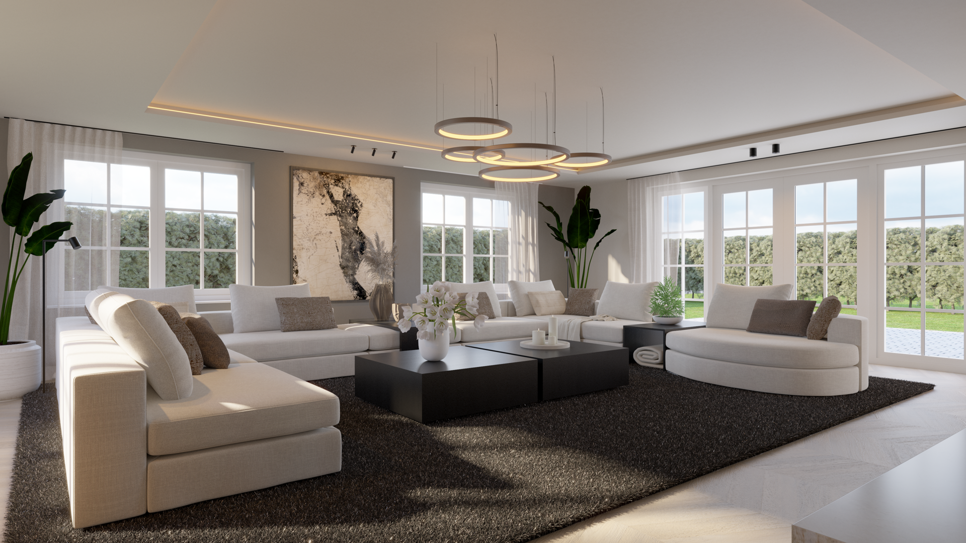 Exclusieve Woonkamer Met Maatwerk