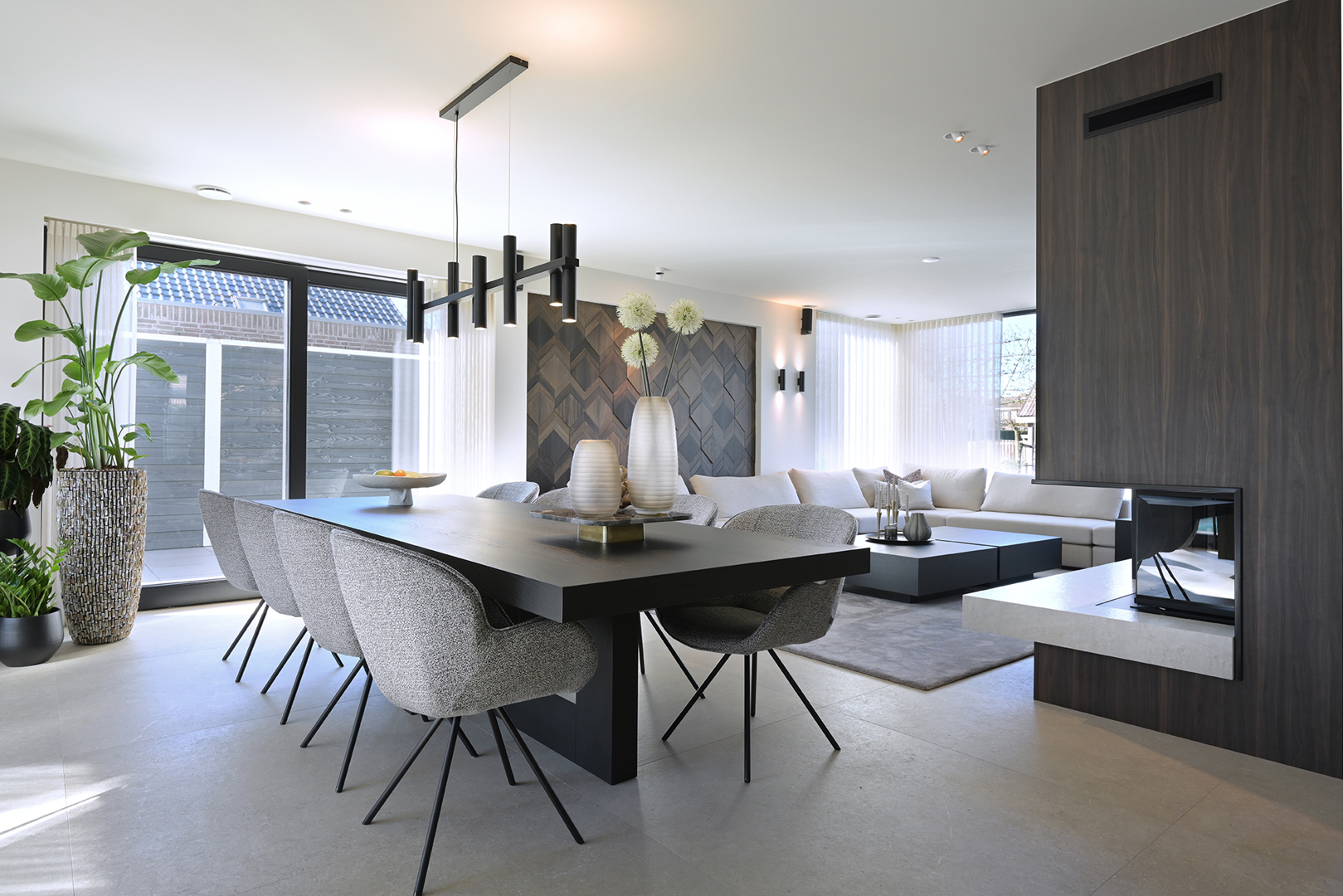 Open Eethoek Nieuwbouw Interieur Friesland