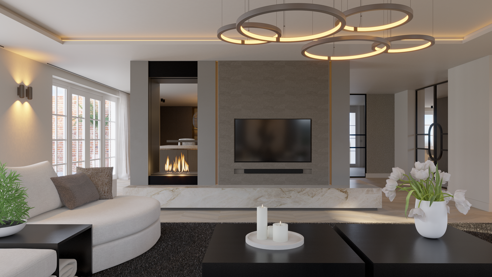 Tv Wand Maatwerk Centraal Volume