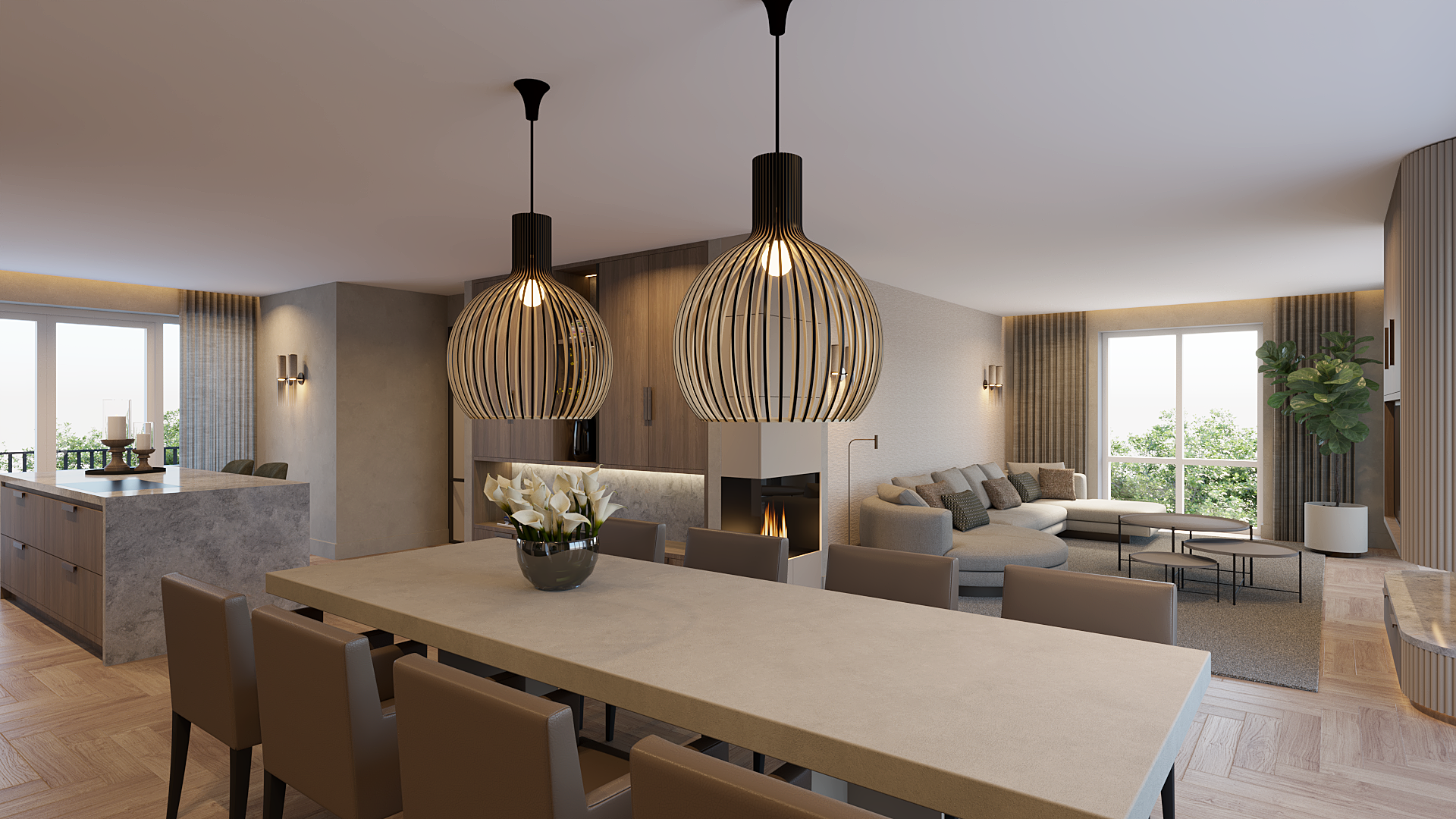 Eethoek Interieur Renovatie Friesland