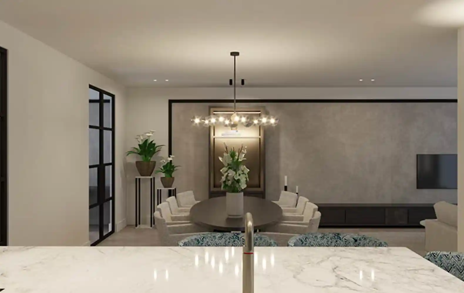 Impressie Eethoek Vanuit Keuken Utrecht