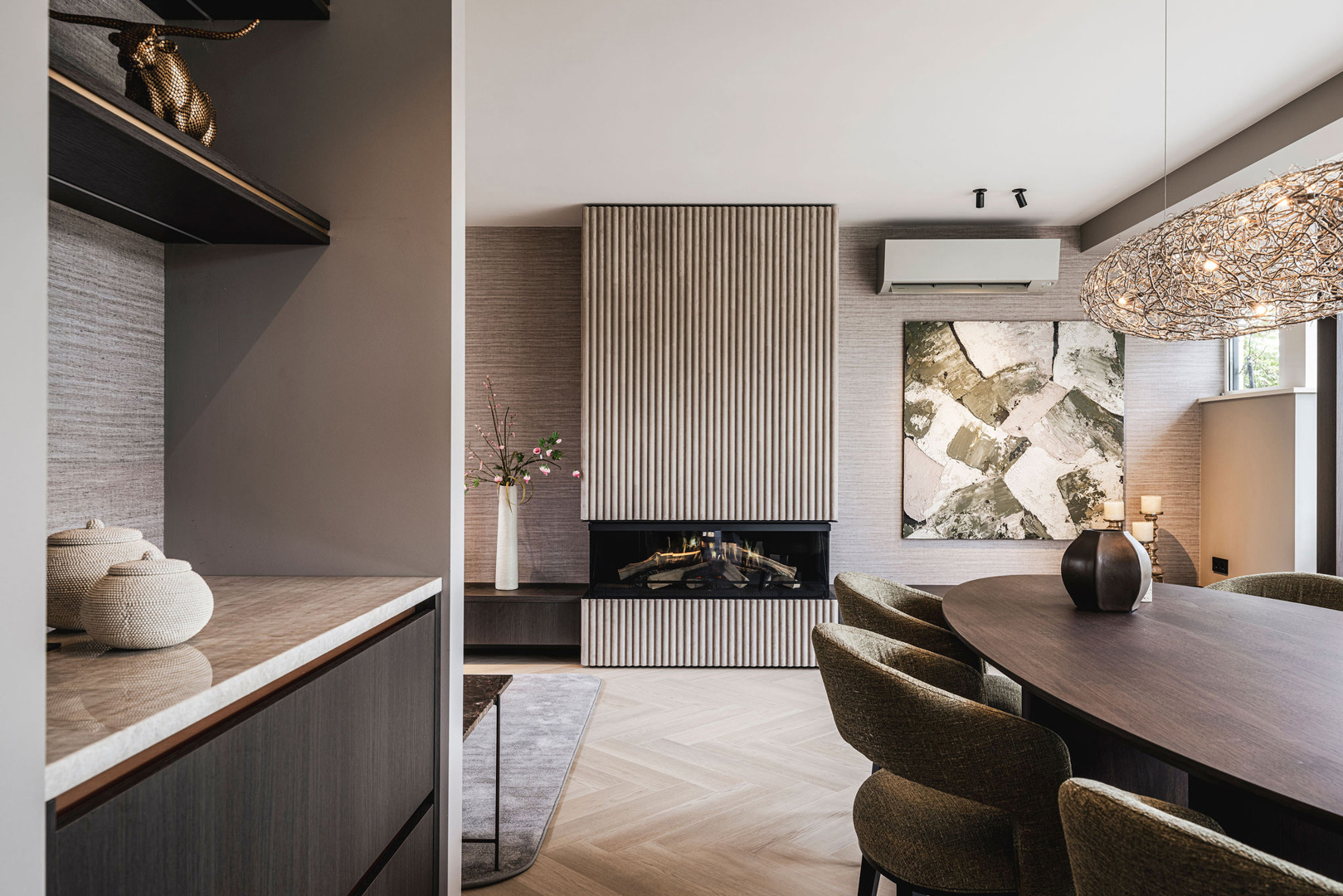 Zichtlijn Haard Leefruimte