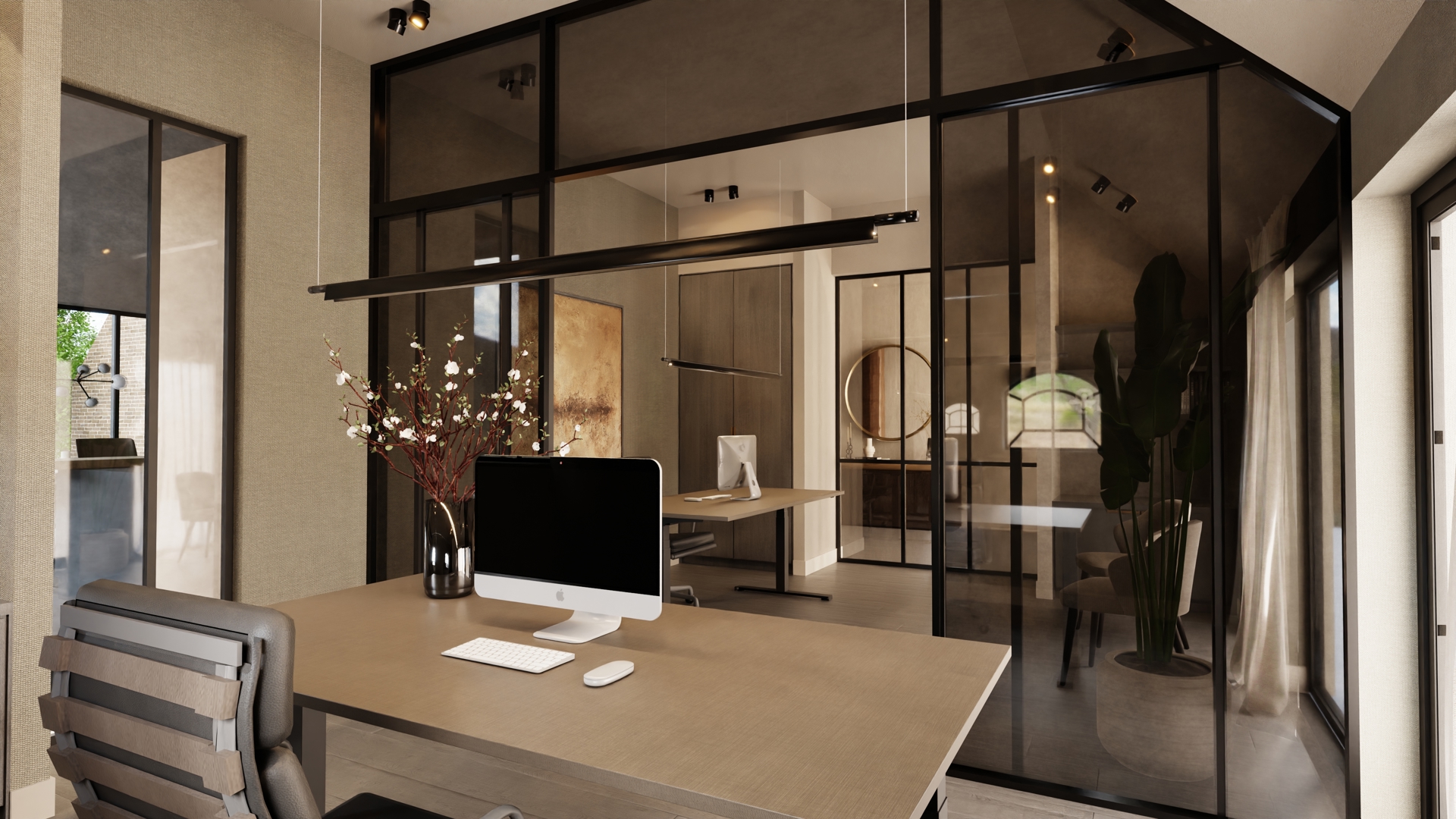 Kantoorruimte Aan Huis Interieur Friesland