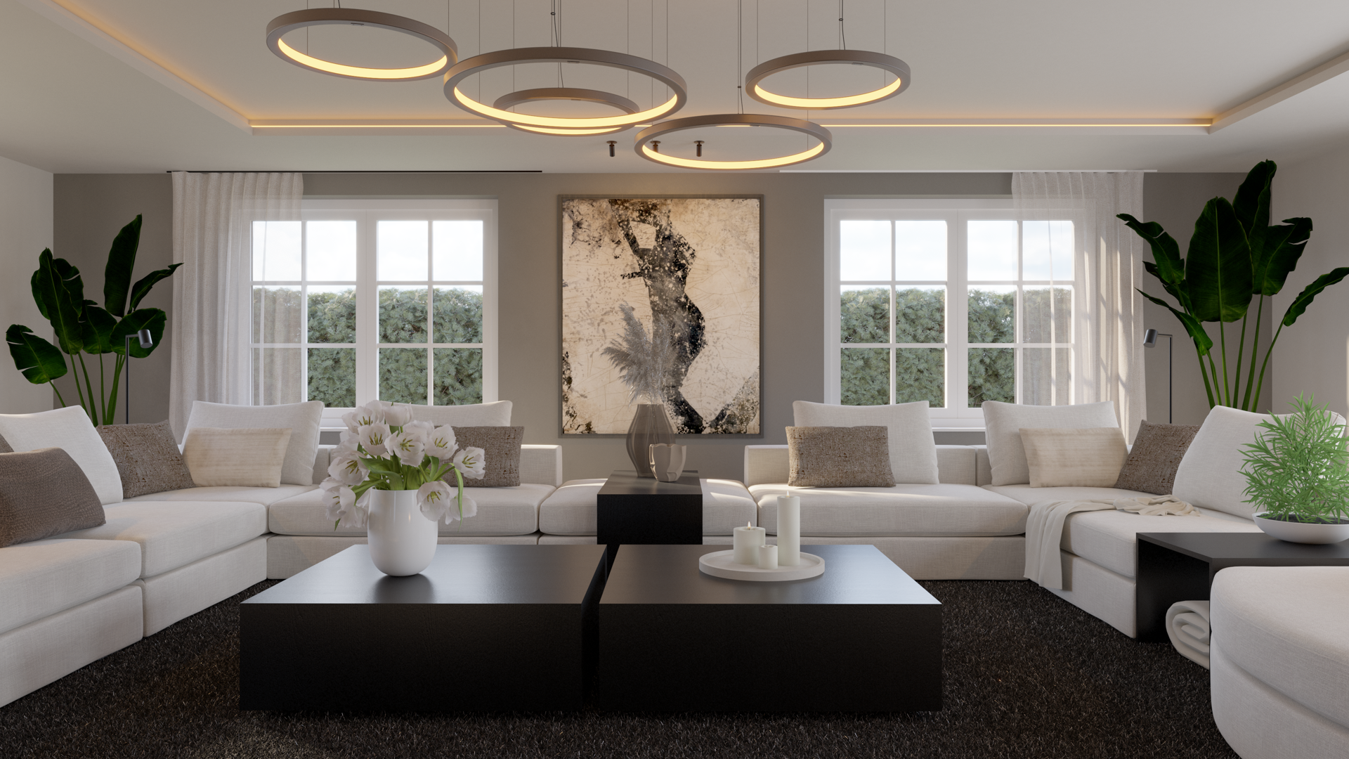 Luxe Interieur Centraal Maatwerkvolume Woonkamer