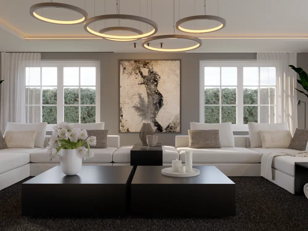 Luxe Interieur Centraal Maatwerkvolume Woonkamer