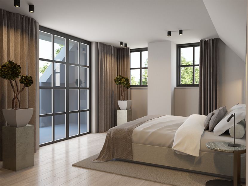 Een Interieurontwerp Van Onze Hand