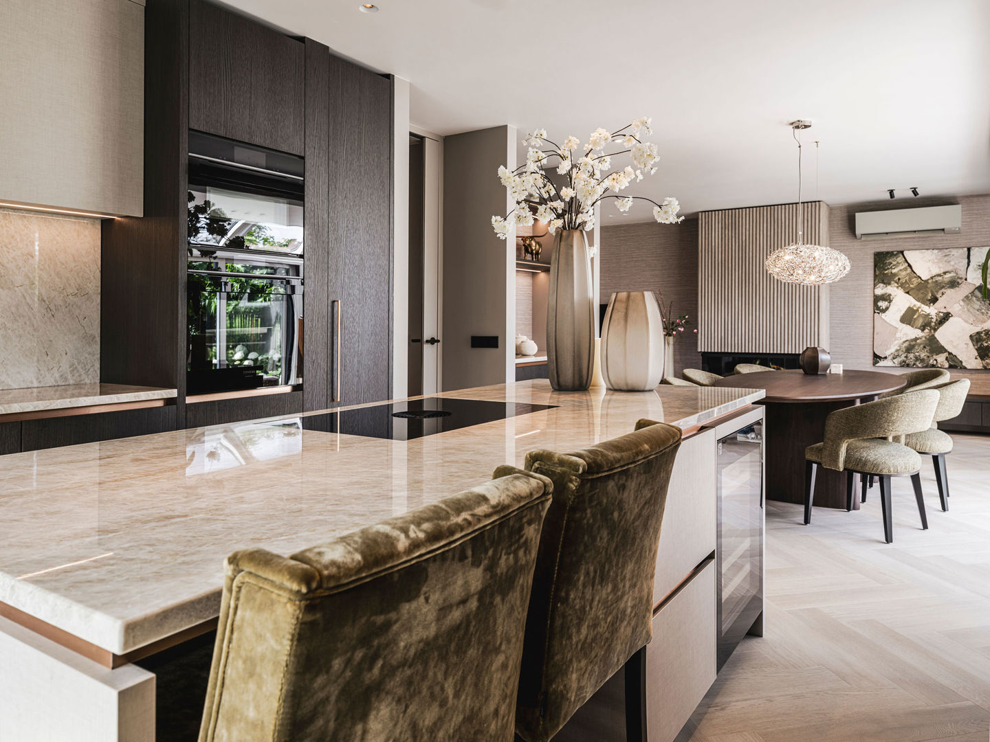 Kookeiland Moderne Keuken Door Binnenhuisarchitect